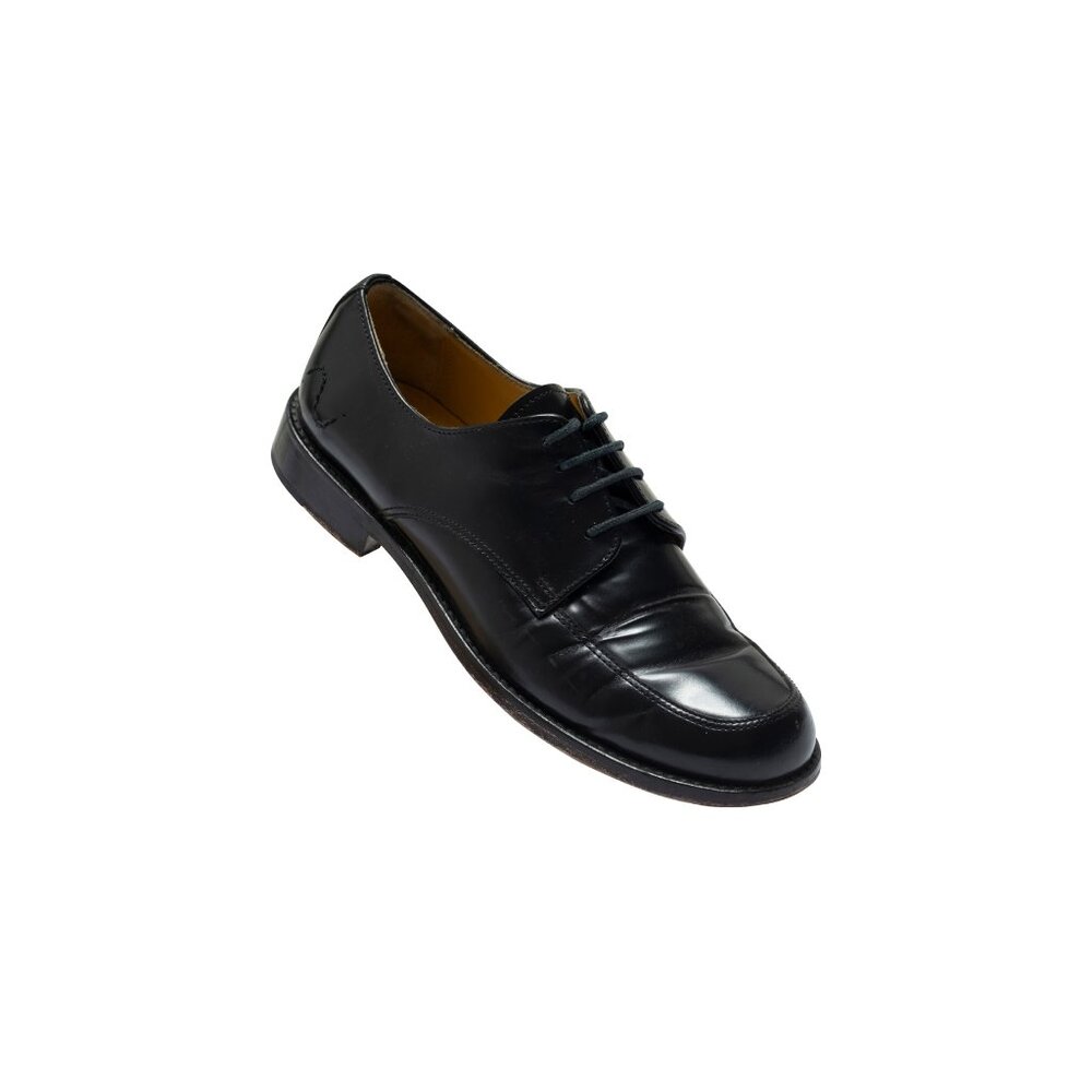 Ludwig Görtz (Germany) Resin Topcoat, Single-Piece Vamp, Serpentine Heel Stitch